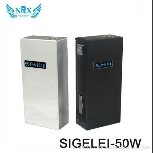 Original Dry Herb Vaporizer E-Cigarette Mechanical Mod Sigelei 50W